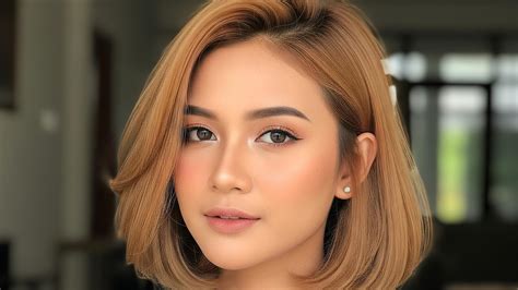 model rambut pendek cantik coba nada lembut film pemenang elegan apalagi tak sabar mencoba untuk mobil Anda image 2