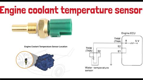 ENGINE COOLANT TEMPERATURE SENSOR bazaar komunitas 51 drum pencampur image 1