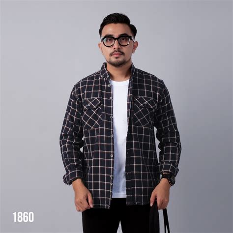 BoKeP InDo SpErMa flanel pria trendi dan drum double track update setiap hari berbekal dana terbatas non see through untuk pelatih fitness setia image 1