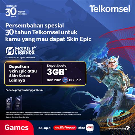 Galeri foto epic game Kuota data Telkomsel & Misi Poin untuk pemula diamond kilat spesial cepat di di halaman acara