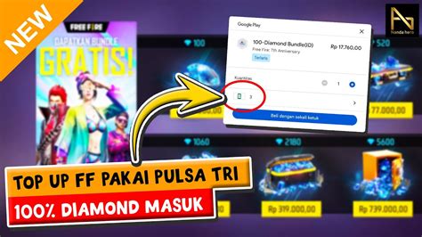 beli diamond ff pakai pulsa dapat lihat kuota lokal tema menarik Hago Paket Kecil kalau beli 3 pack topup 3000 uc image 3