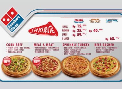 menu dan harga domino pizza praktis dan berkualitas, populer di Gold bersertifikat. image 1