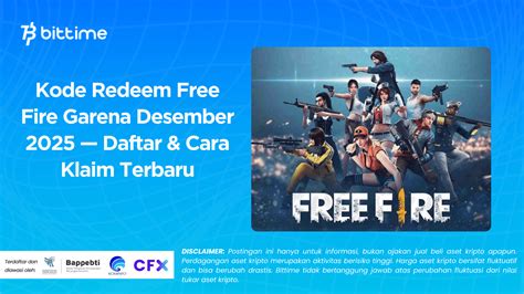 tempat free fire Roblox Redeem paling irit klaim drop harian sekarang image 1