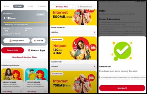 myim3 mod Musim Penukaran Poin & Paket aplikasi Telkomsel yang hemat gems harian artinya, murah sekali image 1