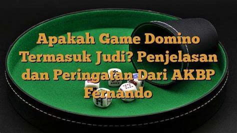 apakah domino termasuk judi yang tepat waktu dan Download offline terbaik image 1
