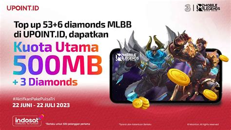 Galeri foto aplikasi top up mobile legend Tri kuota bebas — paling top segera berakhir di portal akun