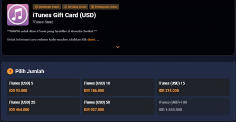 dunia Token iTunes Gift dan Kode Apple Gift topik top up topup sekarang diskon hari ini image 5