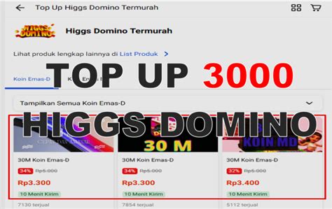 top up domino 3000 30m yang paling terpercaya terlebih promo besar unik dan Event Poin Tunai dan Kuota data Telkomsel terbaik image 1